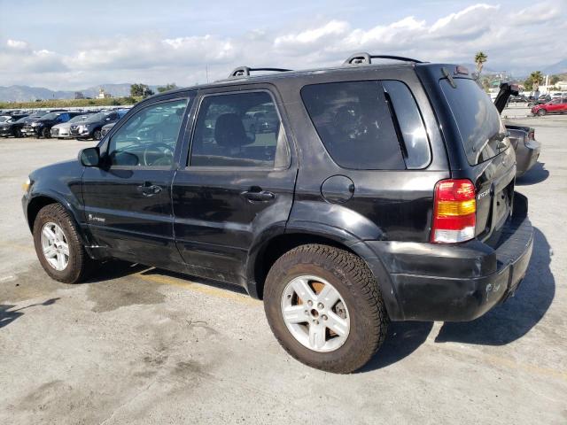 1FMCU96H16KA74801 - 2006 FORD ESCAPE HEV BLACK photo 2