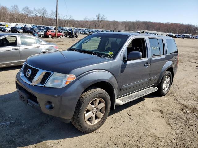 5N1AR1NB3AC612618 - 2010 NISSAN PATHFINDER S GRAY photo 1
