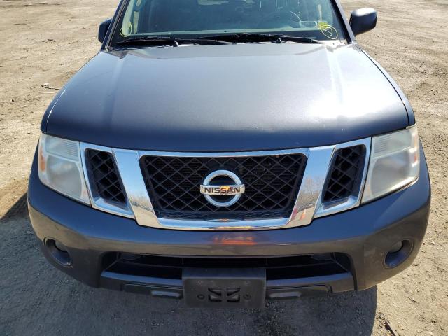 5N1AR1NB3AC612618 - 2010 NISSAN PATHFINDER S GRAY photo 11