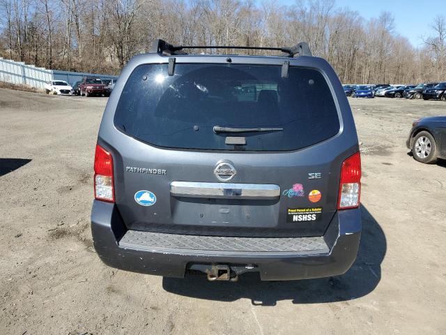 5N1AR1NB3AC612618 - 2010 NISSAN PATHFINDER S GRAY photo 6