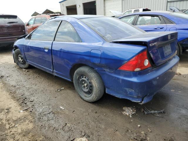 1HGEM22154L061104 - 2004 HONDA CIVIC DX VP Mavi foto 2