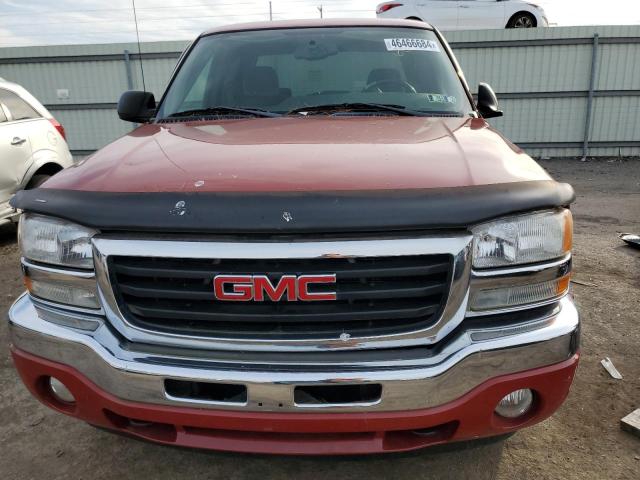 2GTEK13T961145224 - 2006 GMC NEW SIERRA K1500 RED photo 5