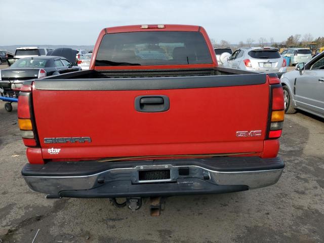 2GTEK13T961145224 - 2006 GMC NEW SIERRA K1500 RED photo 6