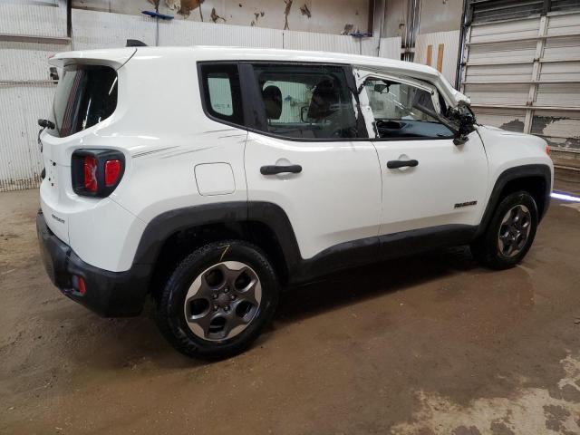 ZACCJBAB4HPF93454 - 2017 JEEP RENEGADE SPORT WHITE photo 3