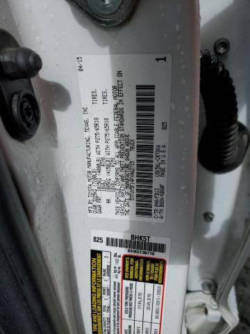 5TFUY5F14FX462715 - 2015 TOYOTA TUNDRA DOUBLE CAB SR/SR5 WHITE photo 12