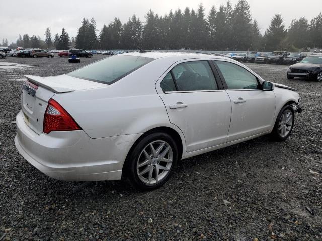 3FAHP0JA4CR125650 - 2012 FORD FUSION SEL WHITE photo 3