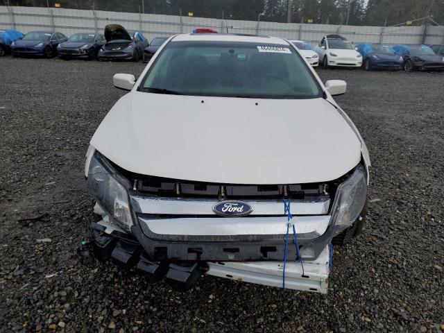 3FAHP0JA4CR125650 - 2012 FORD FUSION SEL WHITE photo 5