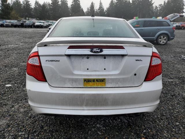 3FAHP0JA4CR125650 - 2012 FORD FUSION SEL WHITE photo 6