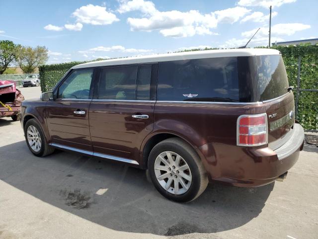 2FMGK5CC3ABD02888 - 2010 FORD FLEX SEL BURGUNDY photo 2