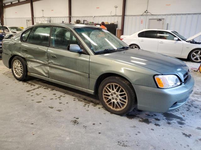 4S3BE635837203699 - 2003 SUBARU LEGACY L GREEN photo 4