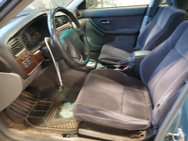 4S3BE635837203699 - 2003 SUBARU LEGACY L GREEN photo 7