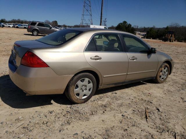 JHMCM56456C010750 - 2006 HONDA ACCORD LX GOLD photo 3