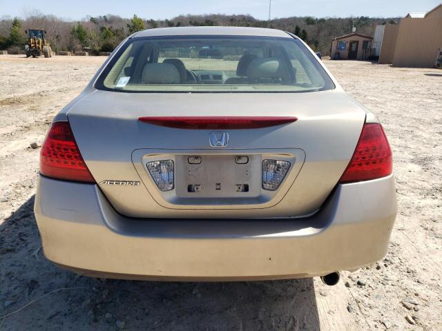 JHMCM56456C010750 - 2006 HONDA ACCORD LX GOLD photo 6