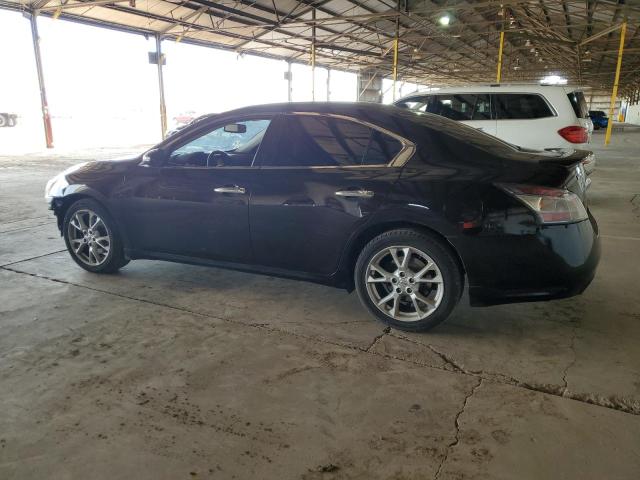 1N4AA5AP3CC824173 - 2012 NISSAN MAXIMA S BLACK photo 2