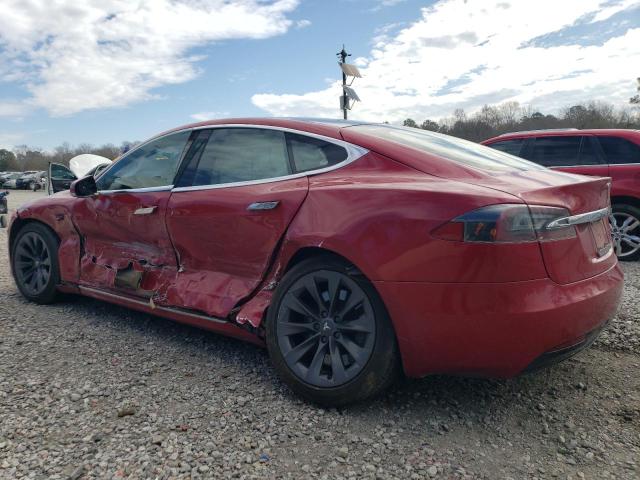 5YJSA1E26LF353676 - 2020 TESLA MODEL S RED photo 2