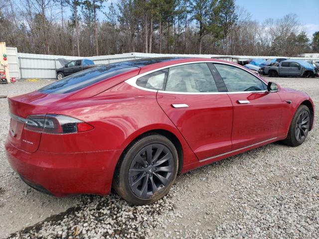 5YJSA1E26LF353676 - 2020 TESLA MODEL S RED photo 3