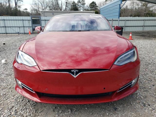 5YJSA1E26LF353676 - 2020 TESLA MODEL S RED photo 5