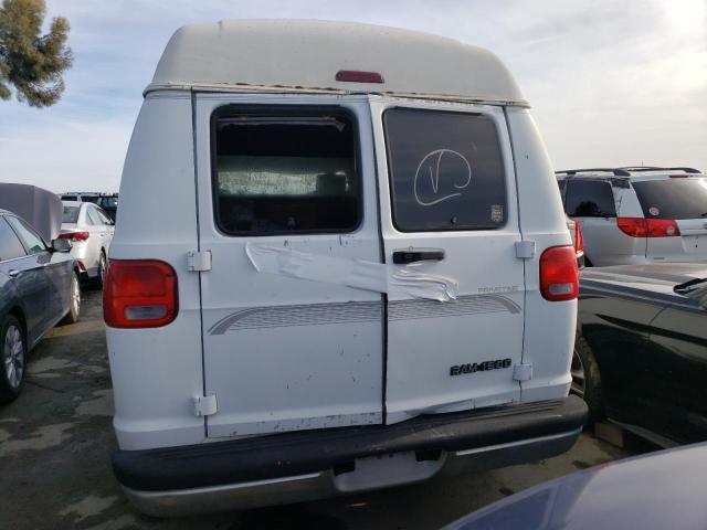 2B6HB11Y8WK137223 - 1998 DODGE RAM VAN B1500 WHITE photo 6