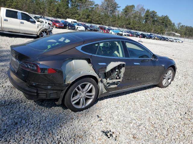 5YJSA1CN9DFP24795 - 2013 TESLA MODEL S BROWN photo 3