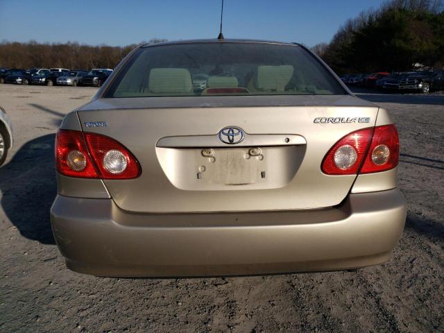 2T1BR32E35C502894 - 2005 TOYOTA COROLLA CE GOLD photo 6