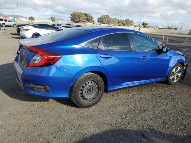 2HGFC2F57JH549225 - 2018 HONDA CIVIC LX BLUE photo 3