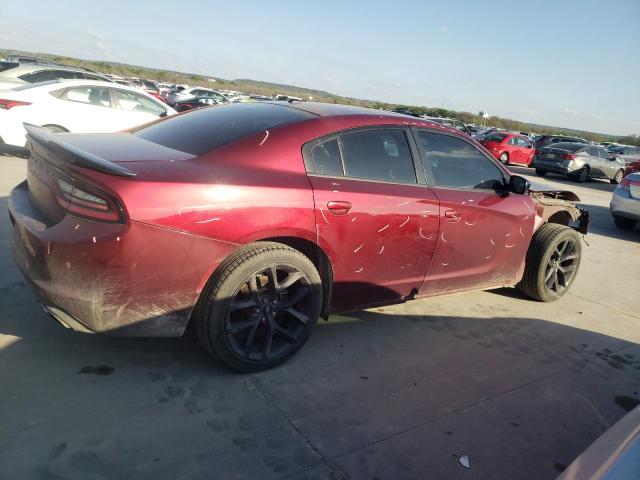 2C3CDXBG4KH650778 - 2019 DODGE CHARGER SXT BURGUNDY photo 3