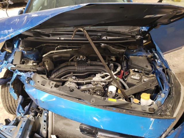 4S3GTAV69M3715551 - 2021 SUBARU IMPREZA PREMIUM BLUE photo 11