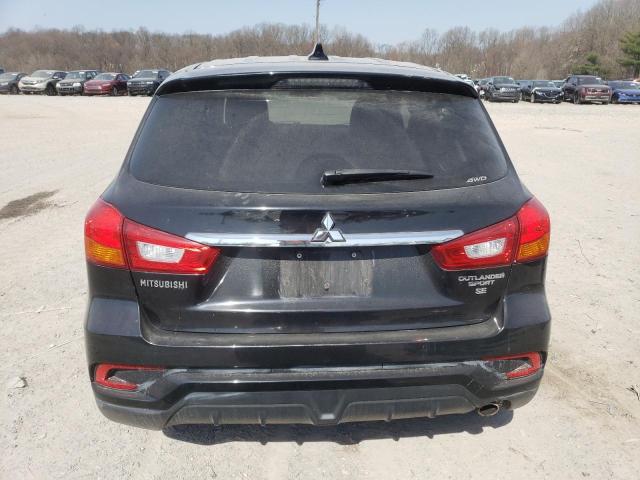 JA4AR3AUXKU006598 - 2019 MITSUBISHI OUTLANDER ES BLACK photo 6