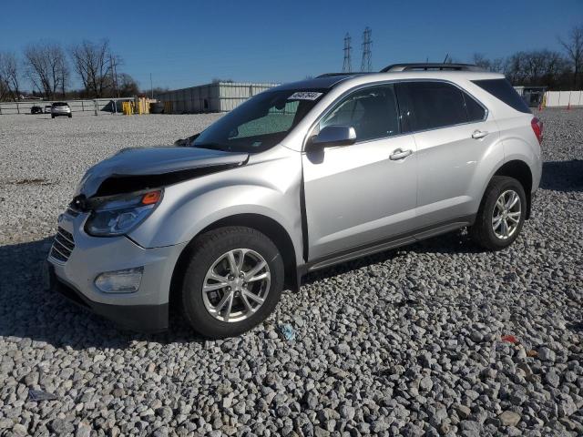 2GNALCEK6H1576108 - 2017 CHEVROLET EQUINOX LT SILVER photo 1