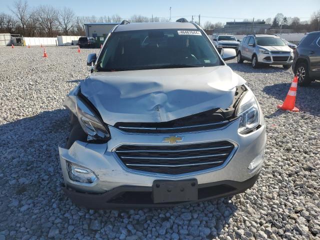 2GNALCEK6H1576108 - 2017 CHEVROLET EQUINOX LT SILVER photo 5