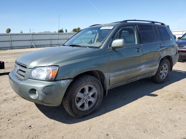 JTEDP21A340011253 - 2004 TOYOTA HIGHLANDER BASE GREEN photo 1