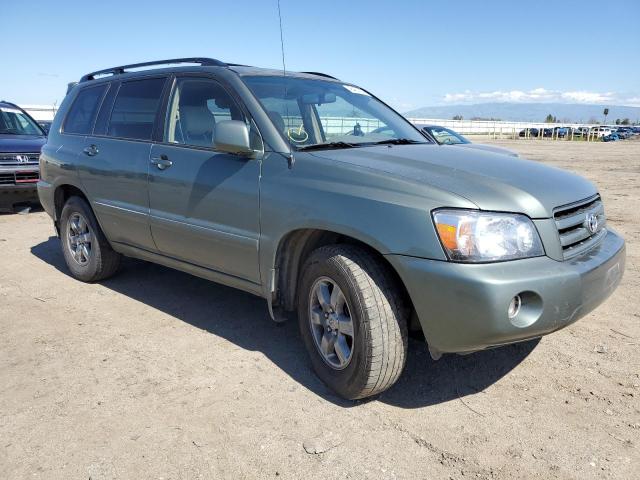 JTEDP21A340011253 - 2004 TOYOTA HIGHLANDER BASE GREEN photo 4