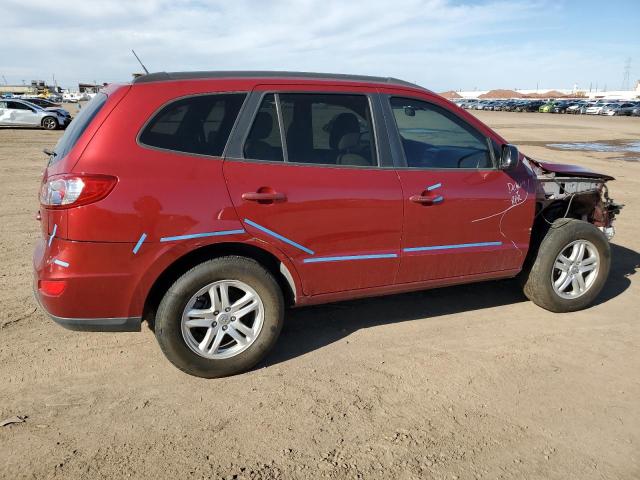 5NMSG3AB8AH345882 - 2010 HYUNDAI SANTA FE GLS RED photo 3