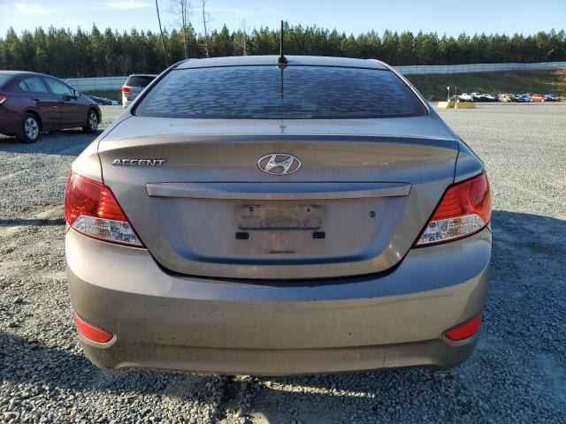 KMHCT4AE2DU311655 - 2013 HYUNDAI ACCENT GLS GOLD photo 6