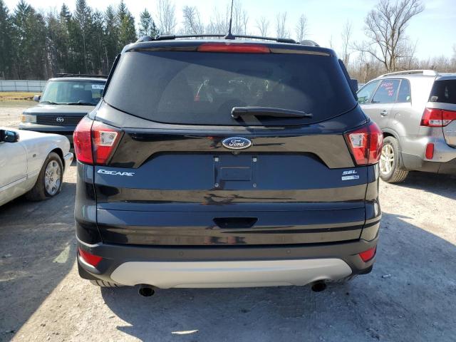 1FMCU9HD9KUC23027 - 2019 FORD ESCAPE SEL BLACK photo 6