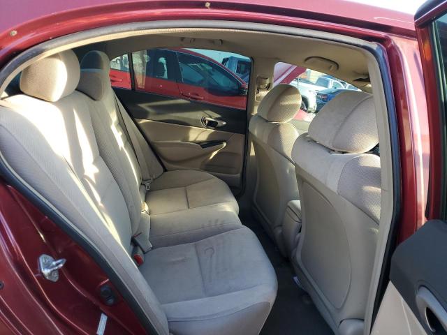 1HGFA16569L006365 - 2009 HONDA CIVIC LX BURGUNDY photo 10