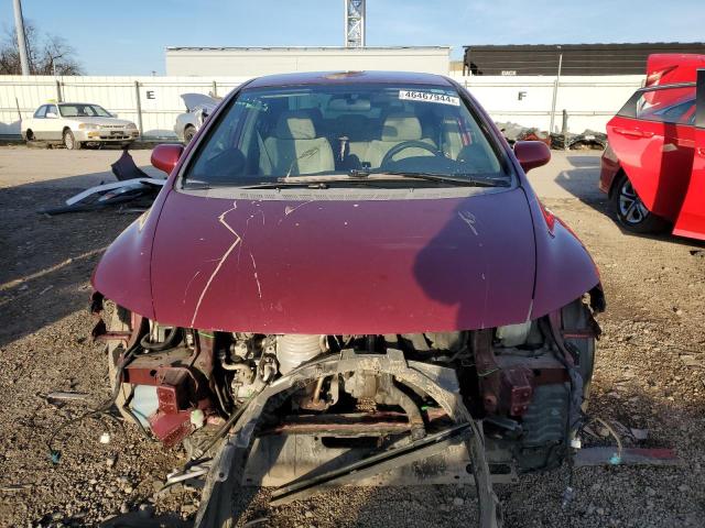 1HGFA16569L006365 - 2009 HONDA CIVIC LX BURGUNDY photo 5