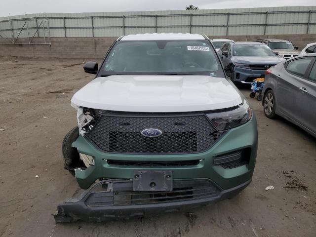 1FM5K8AB1MGC00103 - 2021 FORD EXPLORER POLICE INTERCEPTOR Ağ foto 5