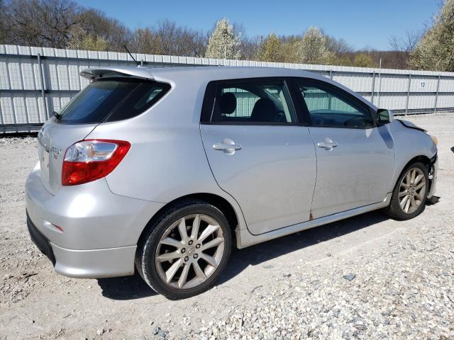 2T1GE40E99C005736 - 2009 TOYOTA COROLLA MA XRS SILVER photo 3