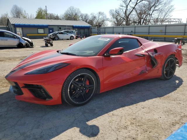 1G1YC3D40N5119341 - 2022 CHEVROLET CORVETTE STINGRAY 3LT RED photo 1