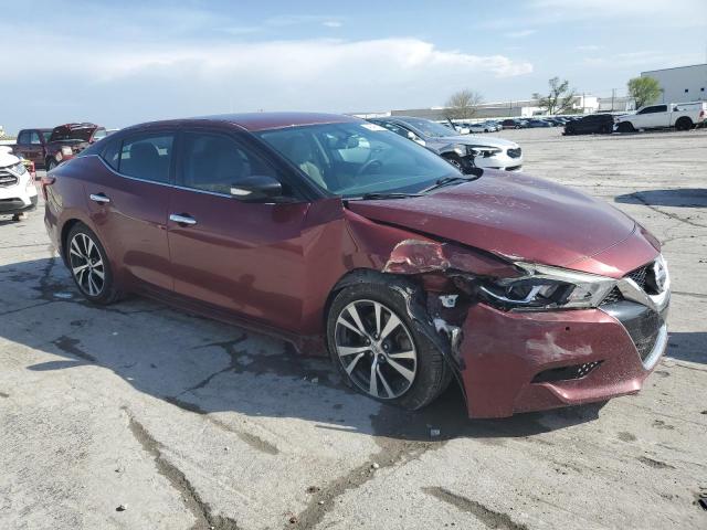 1N4AA6AP4HC409652 - 2017 NISSAN MAXIMA 3.5S BURGUNDY photo 4