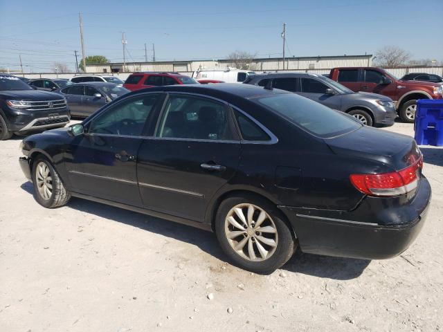 KMHFC46F88A319426 - 2008 HYUNDAI AZERA SE BLACK photo 2