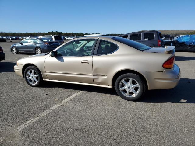 1G3NF12E21C147603 - 2001 OLDSMOBILE ALERO GLS GOLD photo 2