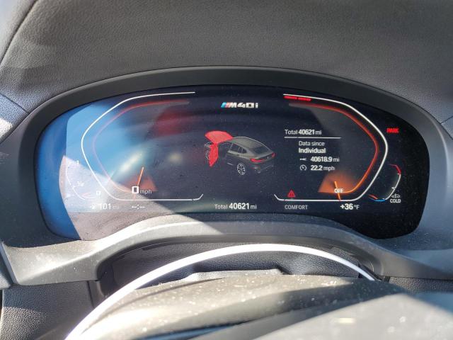 5UX2V5C04M9H55156 - 2021 BMW X4 XDRIVEM40I BLACK photo 9