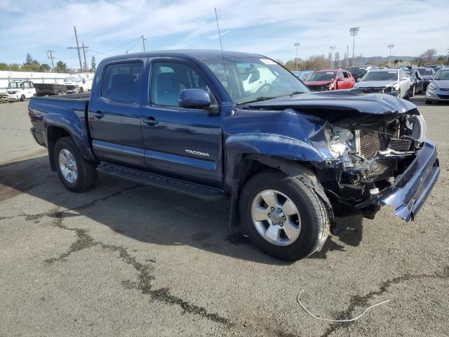 5TEJU62N17Z454529 - 2007 TOYOTA TACOMA DOUBLE CAB PRERUNNER BLUE photo 4