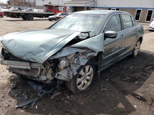 1HGCP26838A149091 - 2008 HONDA ACCORD EXL GREEN photo 1