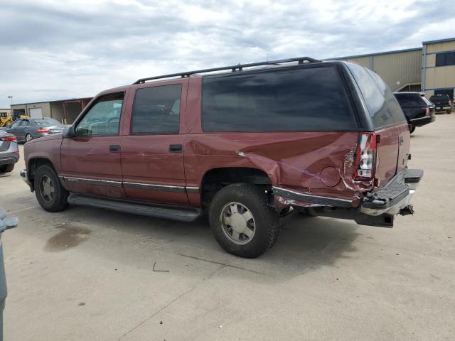 3GNEC16R3XG172500 - 1999 CHEVROLET SUBURBAN C1500 MAROON photo 2