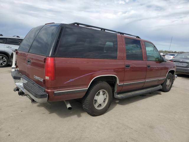 3GNEC16R3XG172500 - 1999 CHEVROLET SUBURBAN C1500 MAROON photo 3