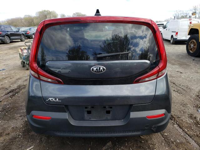 KNDJ23AU1M7786633 - 2021 KIA SOUL LX GRAY photo 6