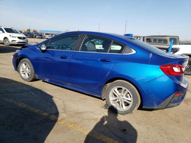 1G1BE5SM5H7105104 - 2017 CHEVROLET CRUZE LT BLUE photo 2